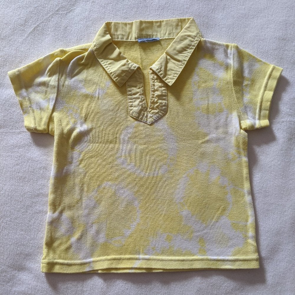 Vintage Y2K Tie Dye Collared Shirt